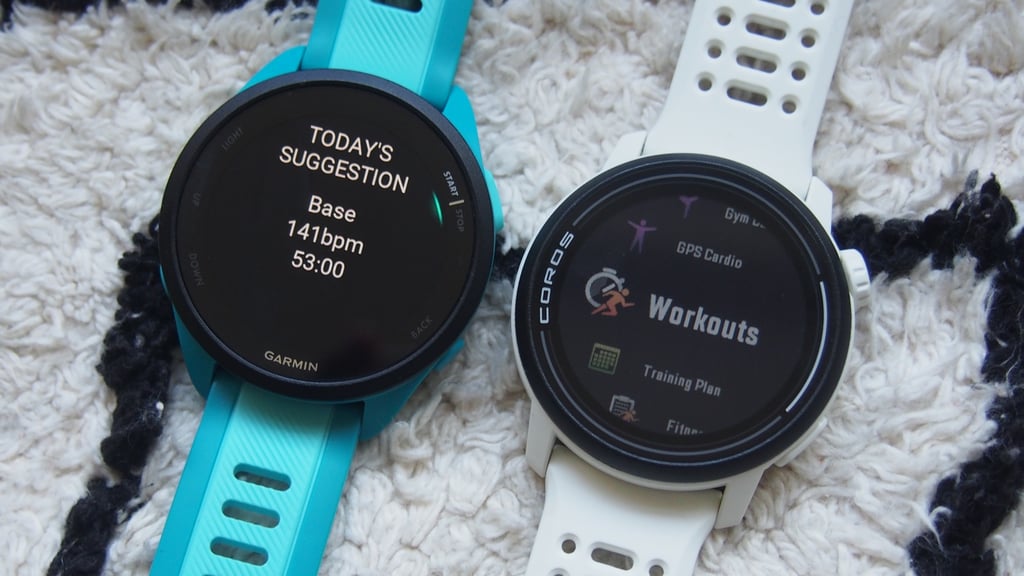 Garmin Forerunner 165 vs Coros Pace 3