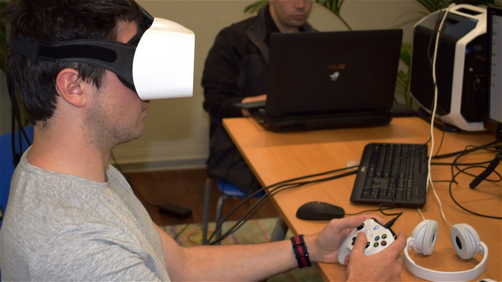 Eyes on with Fove's VR headset: Less virtual, more reality