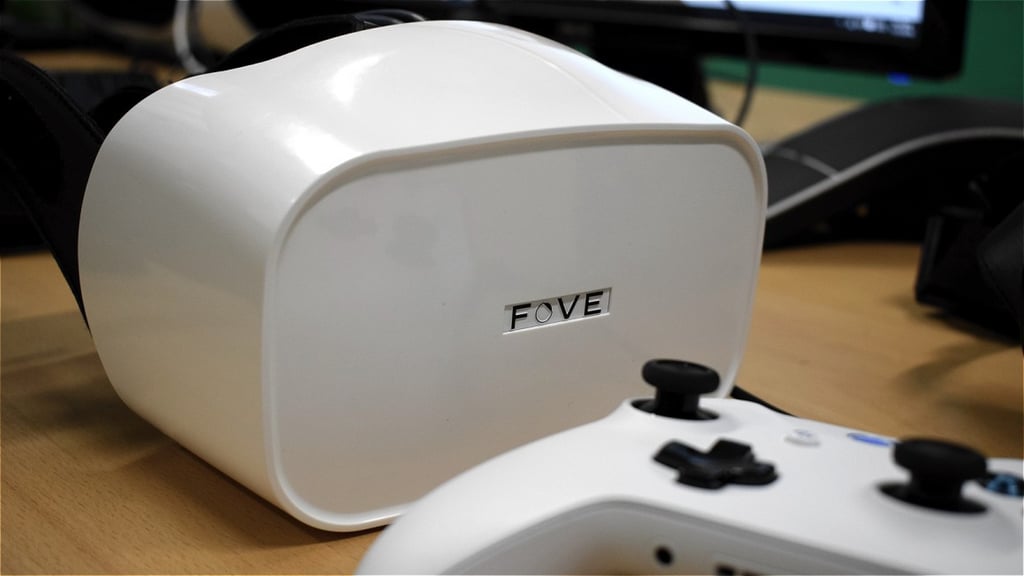 Eyes on with Fove's VR headset: Less virtual, more reality