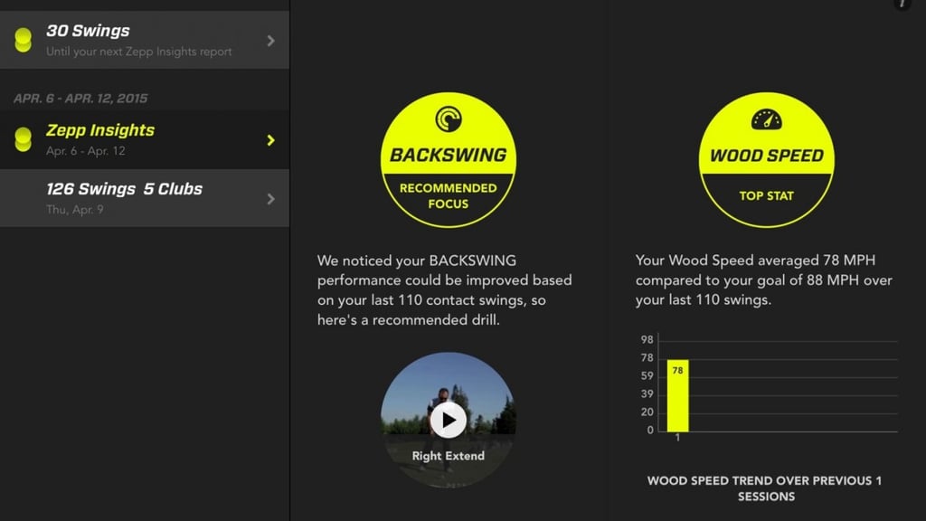​Zepp Golf review