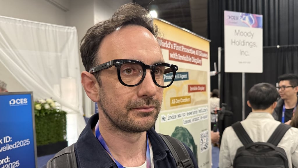 halliday smart glasses ces 2025