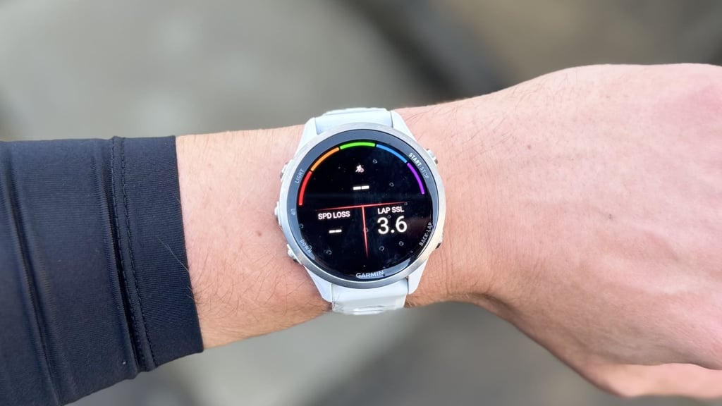garmin step speed loss