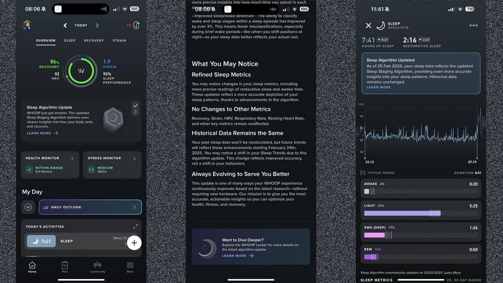 whoop-sleep-algorithm-update-screens