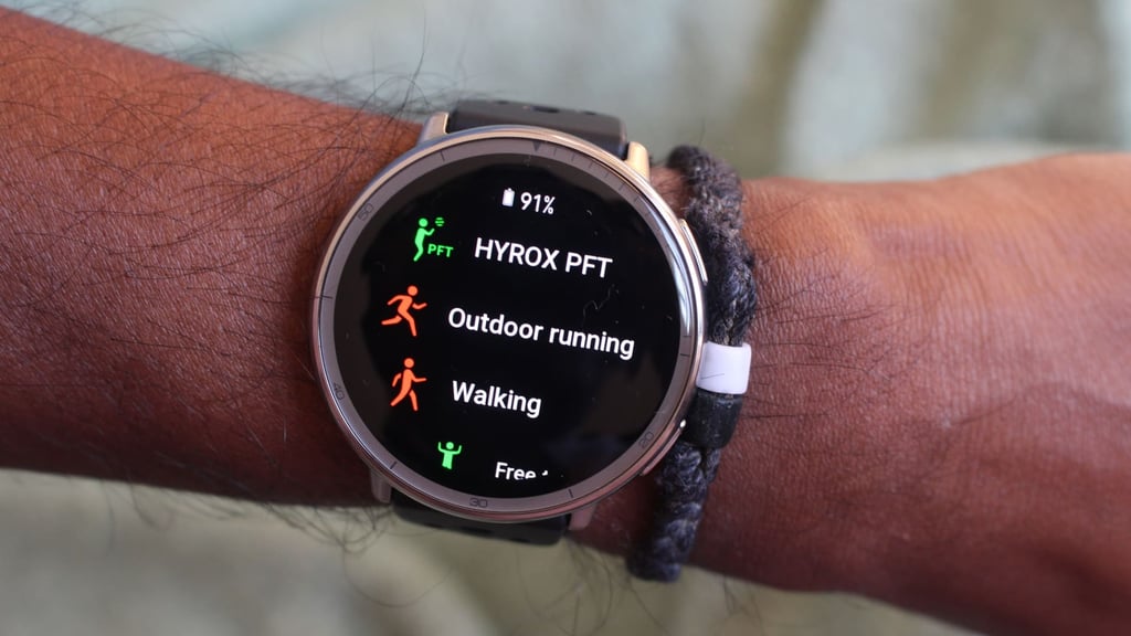 hyrox workout mode on smartwatch