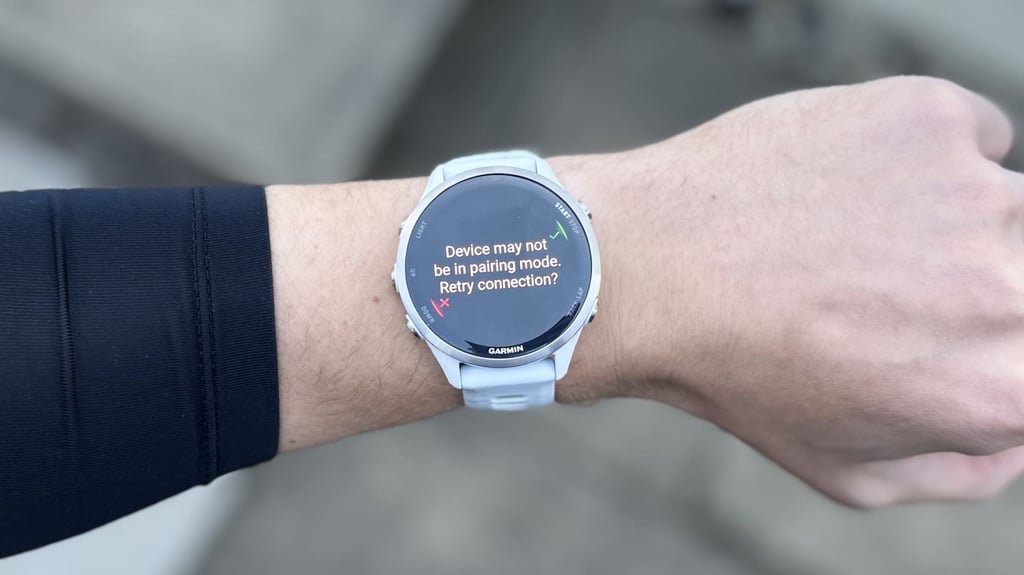 garmin forerunner 970 pairing mode