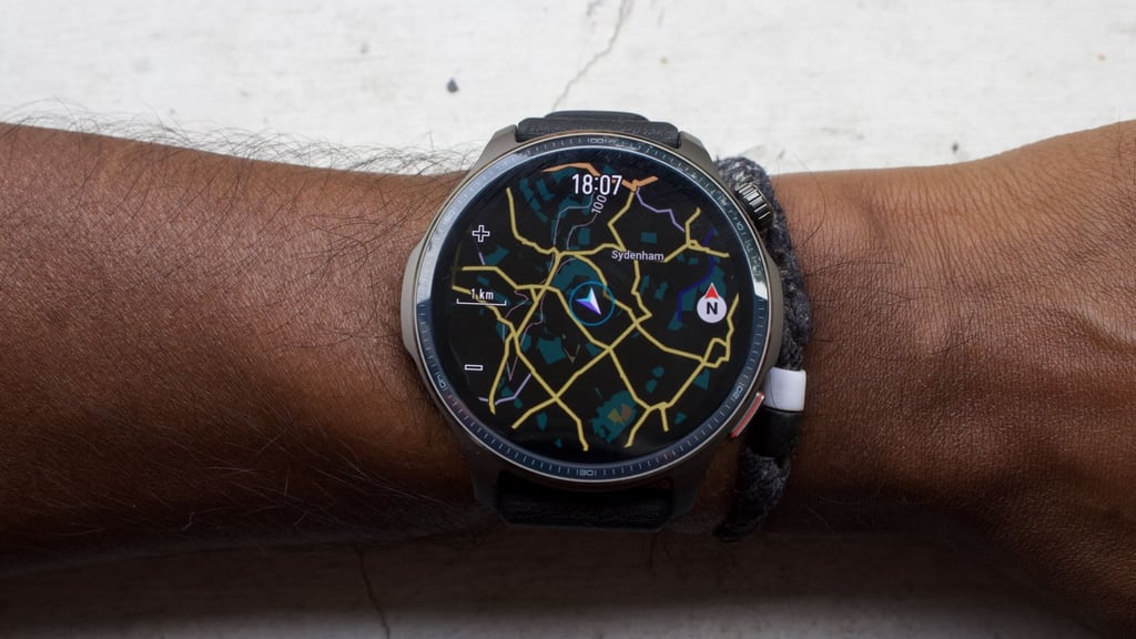 Amazfit Balance 2 GPS and heart rate accuracy