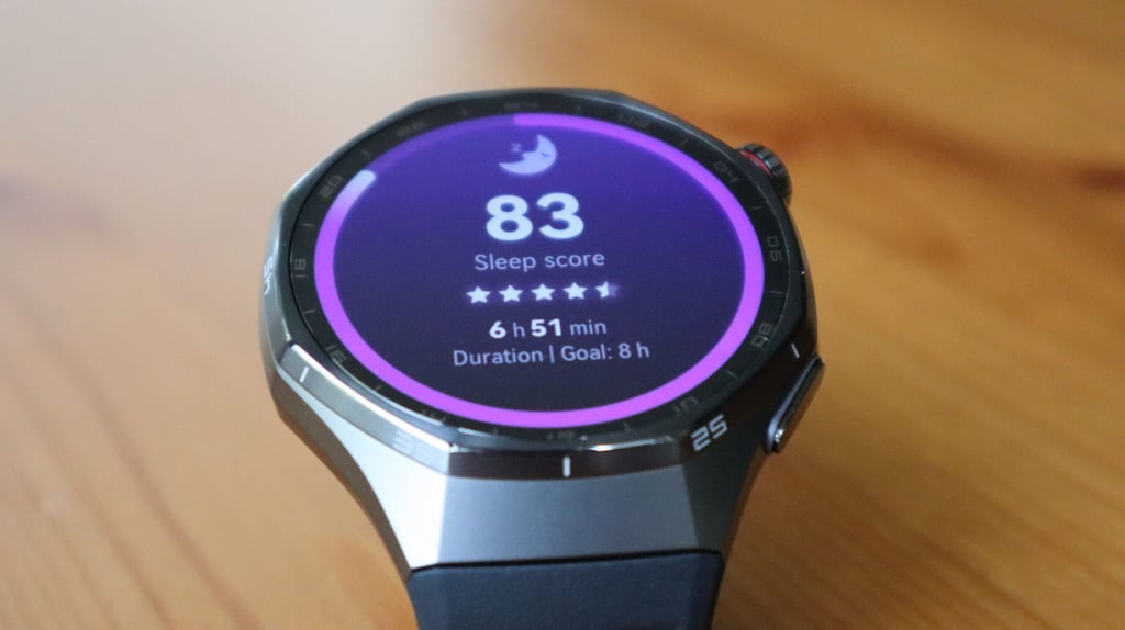 Sleep tracking on the Huawei Watch GT 6 Pro