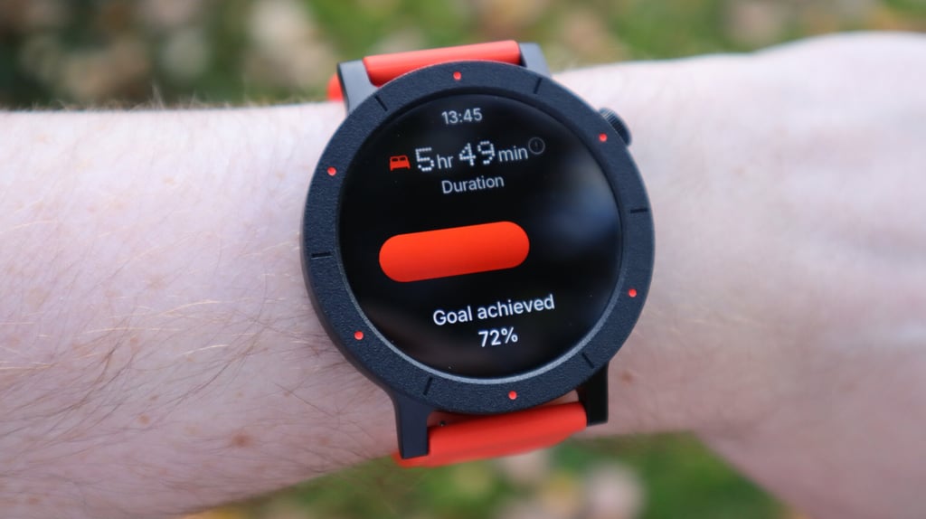 Sleep tracking on the CMF Watch 3 Pro
