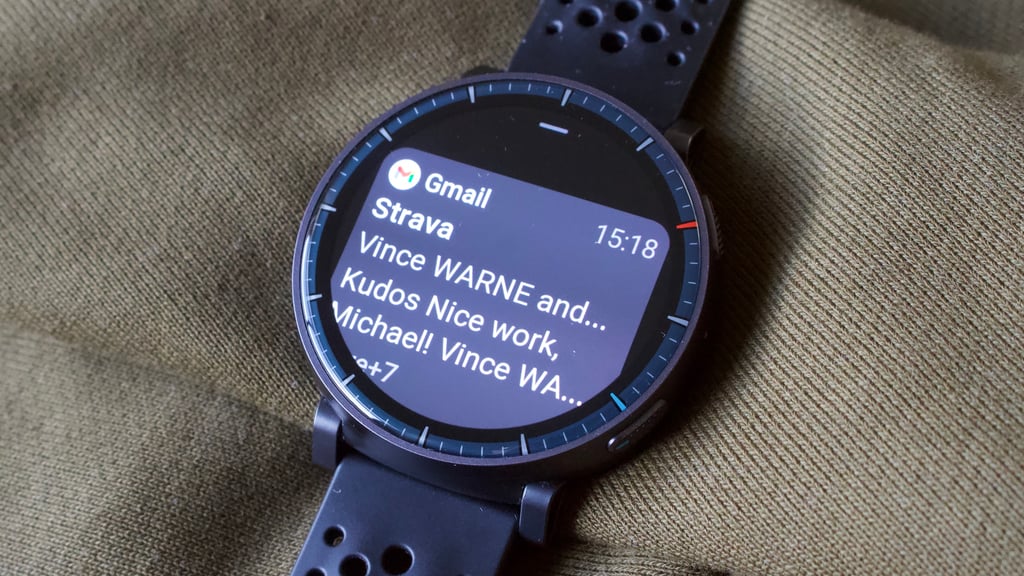 notification on amazfit active max