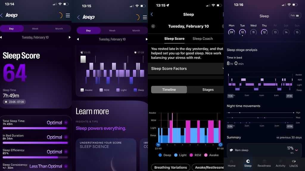 Sleep tracking comparison: Leep Ring 1 vs. Garmin Forerunner 970 vs. Luna Ring 2