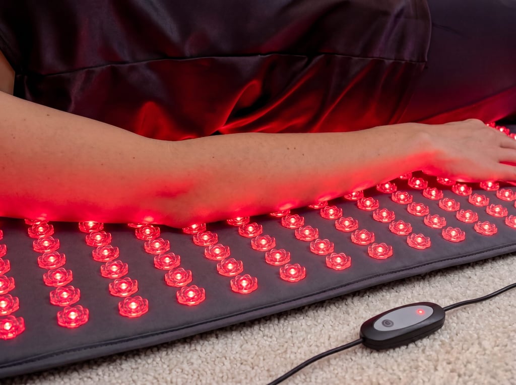 Hooga Red Light Therapy Acupressure Mat