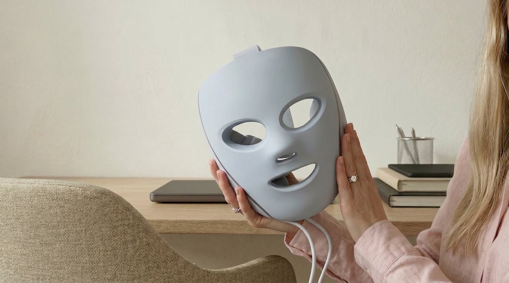 Testing the Shark CryoGlow mask