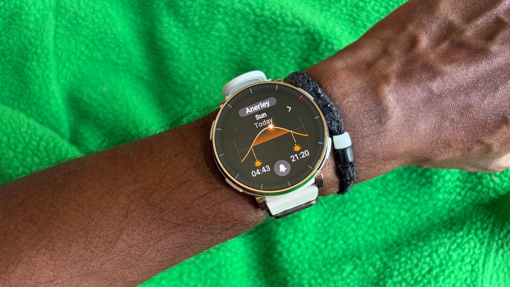 Amazfit Active 3 The Morning Update