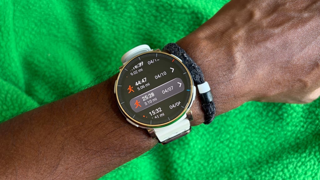 Amazfit running