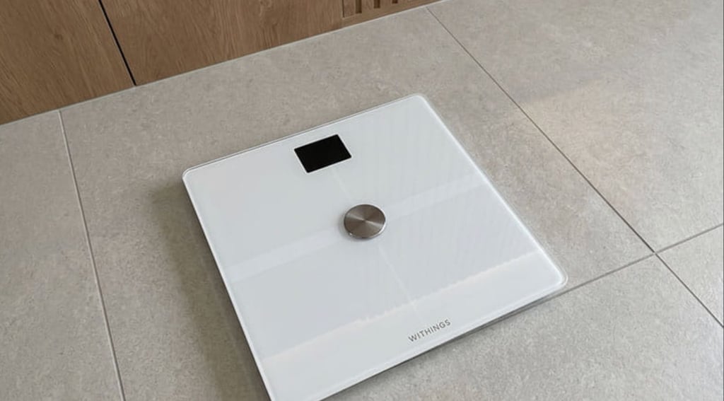 No handle on the Withings Body Smart scale