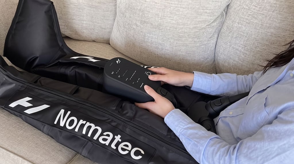 Normatec 3 on legs