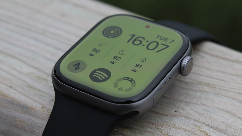 apple watch series 11 close up