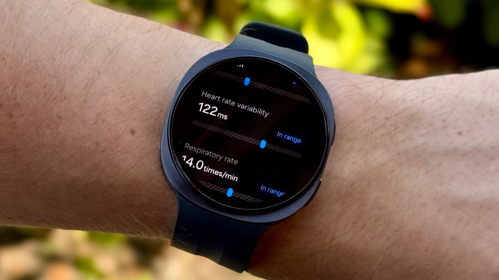 galaxy watch 9 hrv heart health score