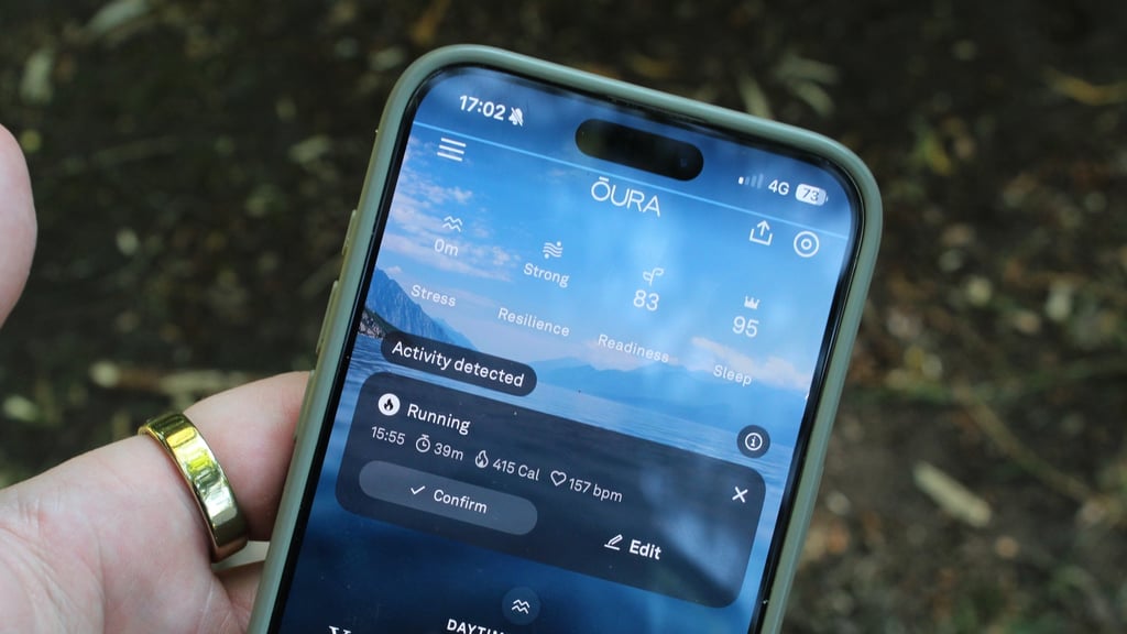 oura ring 5 app with ring