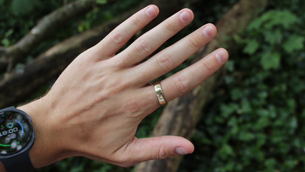 oura ring 5 full hand