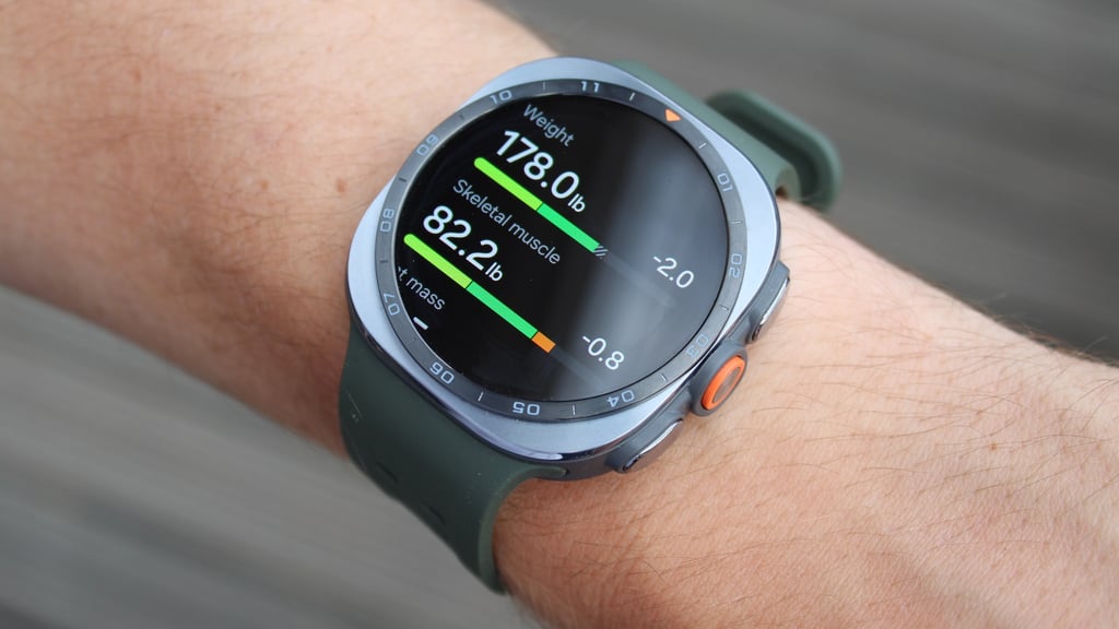 samsung galaxy watch ultra 2 body composition