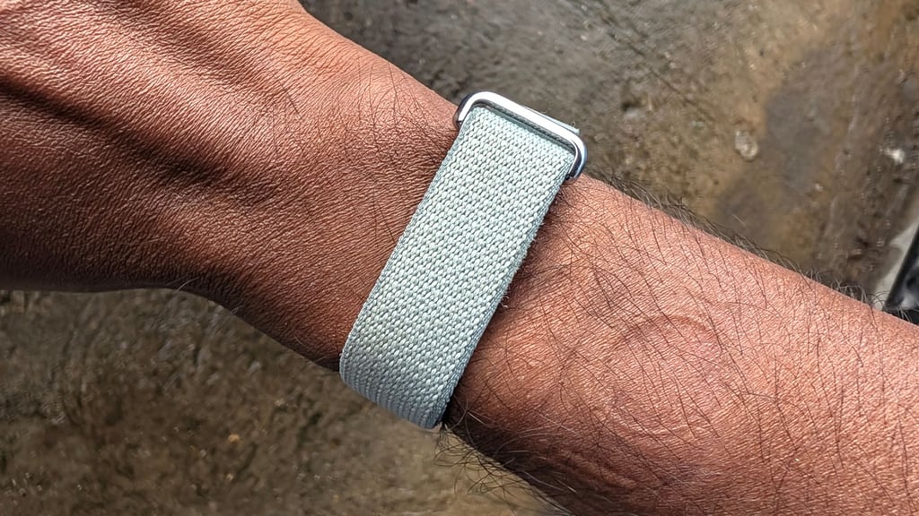 Fitbit Air on wrist