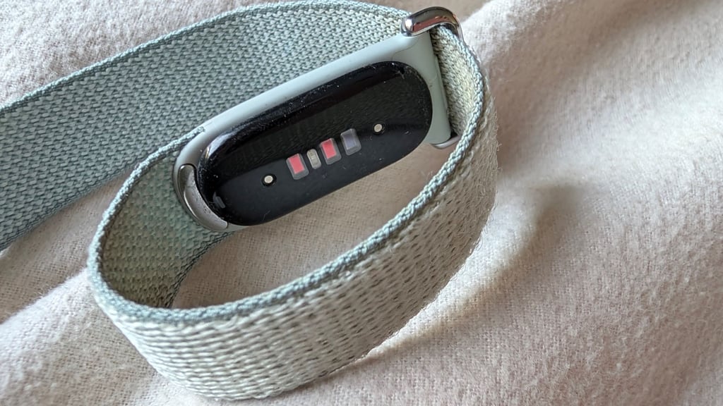 Fitbit Air sensors
