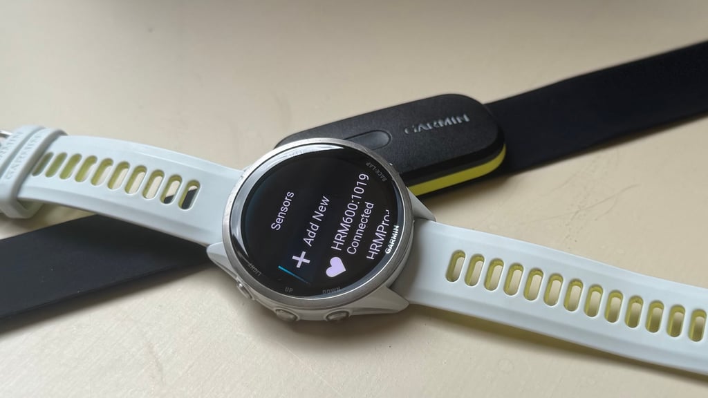 garmin hrm 600 chest strap forerunner 970 pairing