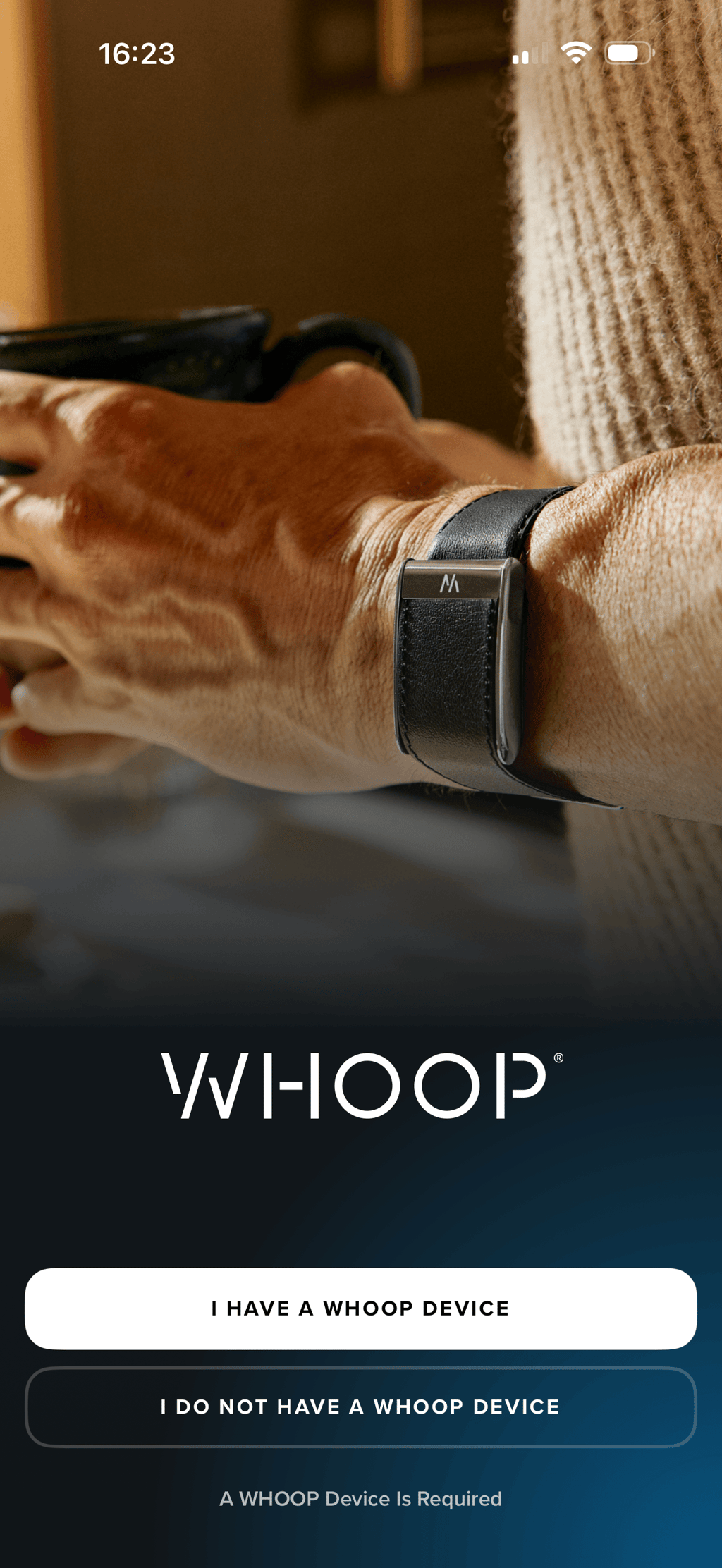 Getting started with WHOOP 5.0 using the WHOOP app on iOS