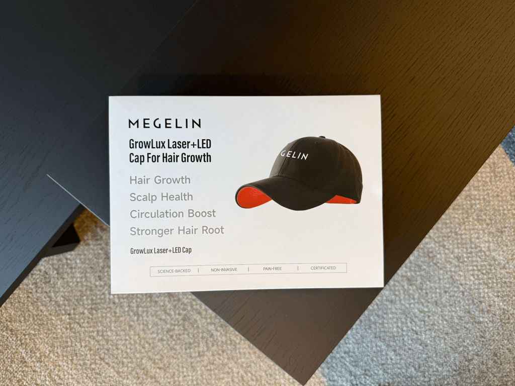 Megelin GrowLux Laser+LED Cap box