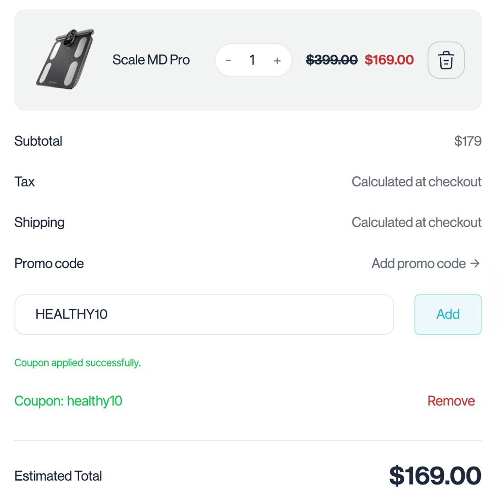 oxiline coupon code applied