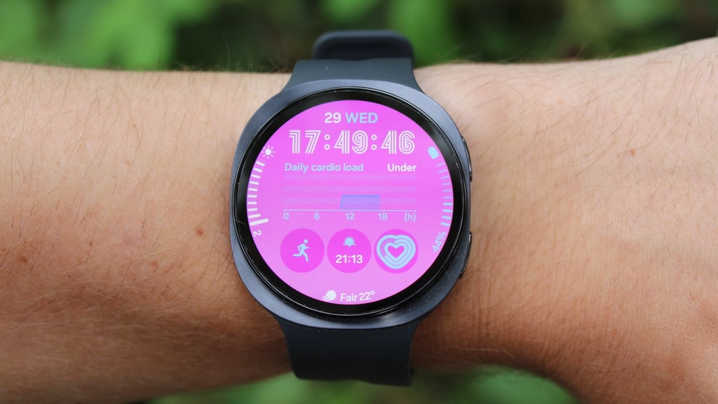 samsung galaxy watch 9 pink watch face