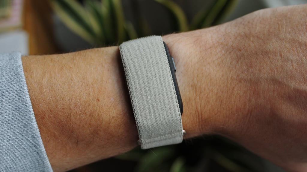 garmin cirqa smart band front top view