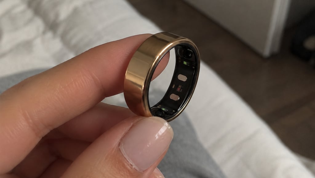 ring conn air in fingers