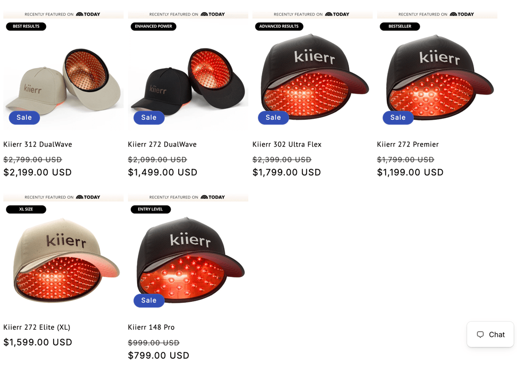 Kiierrs website