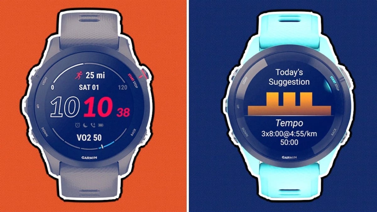 Garmin Forerunner 265 vs 255