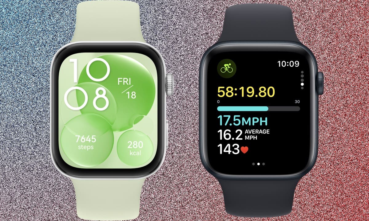 Huawei Fit 3 v Apple Watch