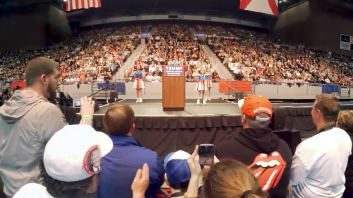 Virtual reality hits the campaign trail