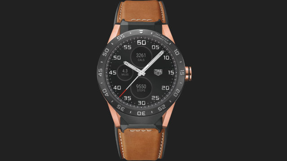 Tag Heuer goes for broke with a $9,900 rose gold Connected smartwatch