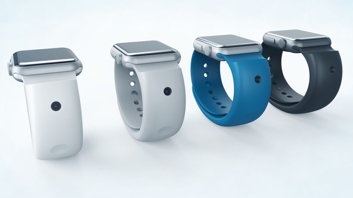 The CMRA Apple Watch strap lets you snap pics from the wrist
