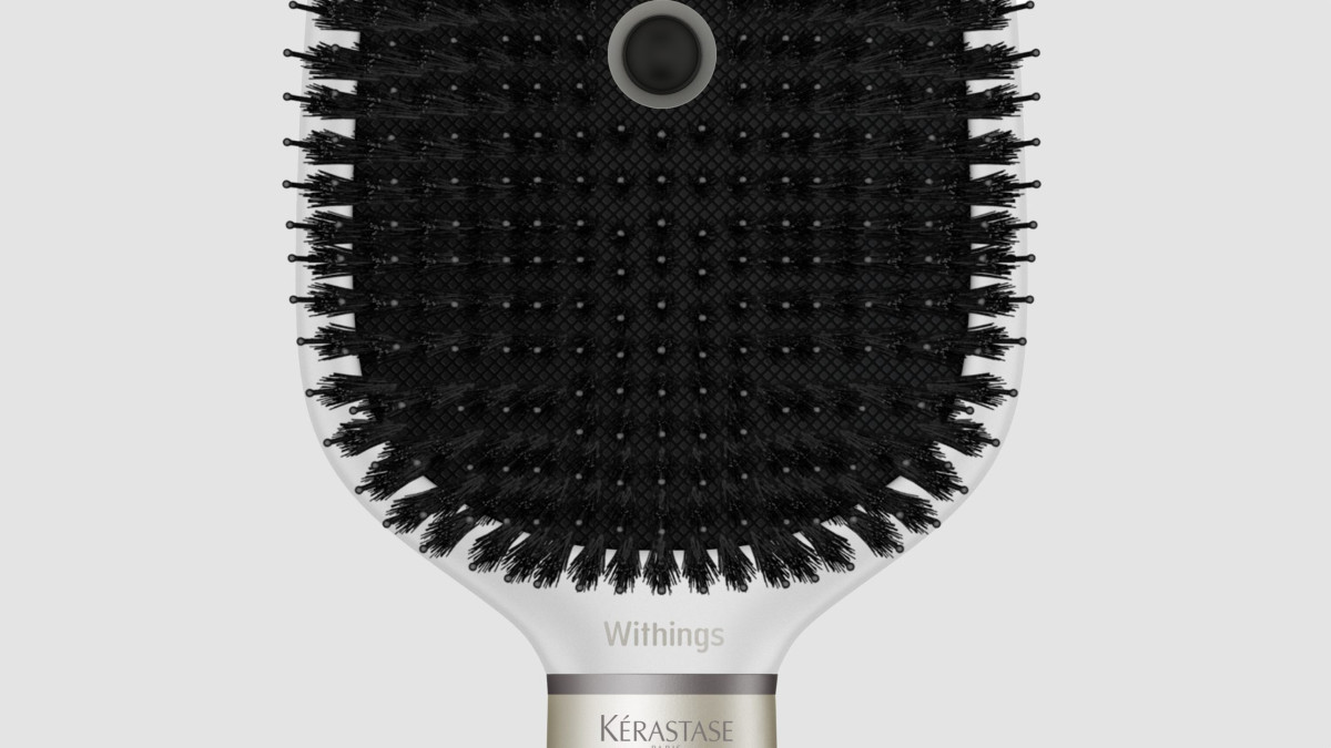 Withings made a smart hairbrush that criticises your cack-handed technique