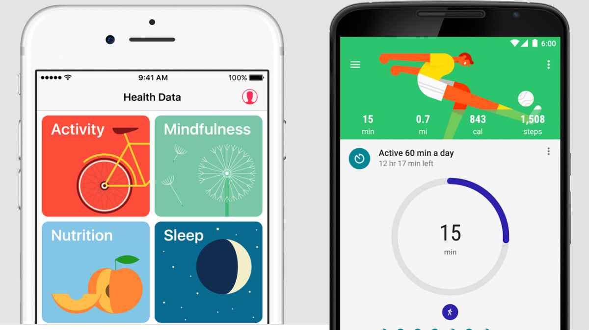 Google Fit v Apple Health
