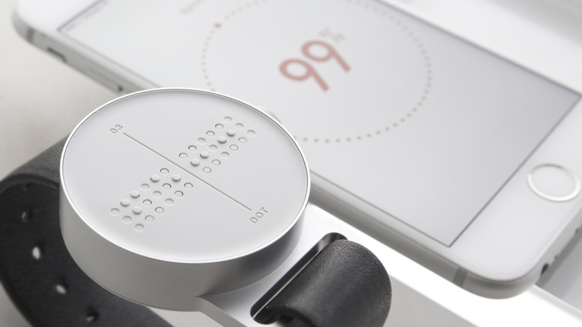 Dot's challenge to design a smartwatch for the blind