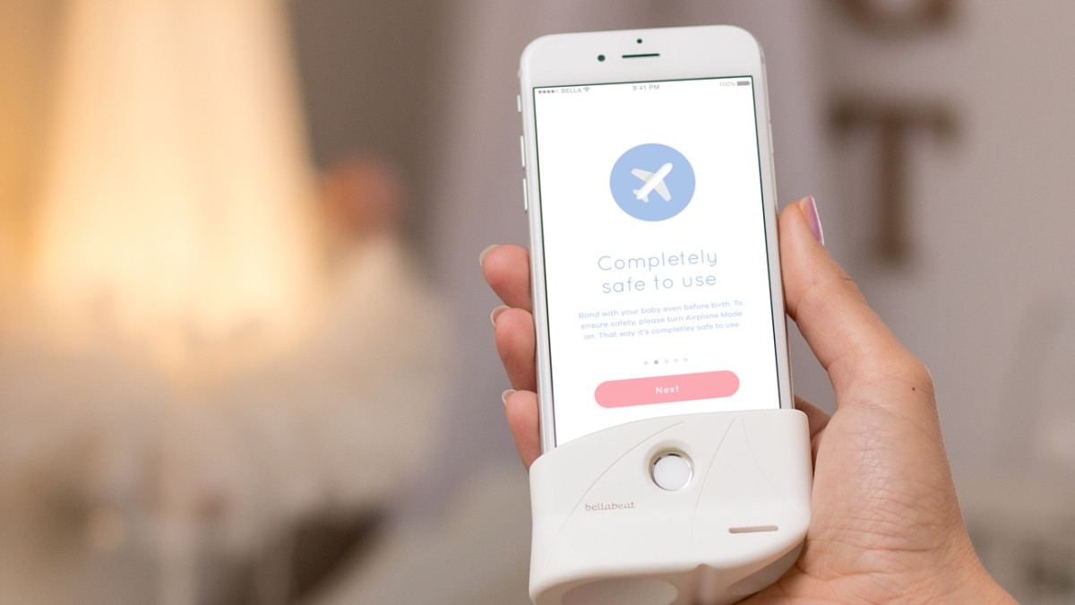 Living with Bellabeat Shell: Listening to my baby's heartbeat