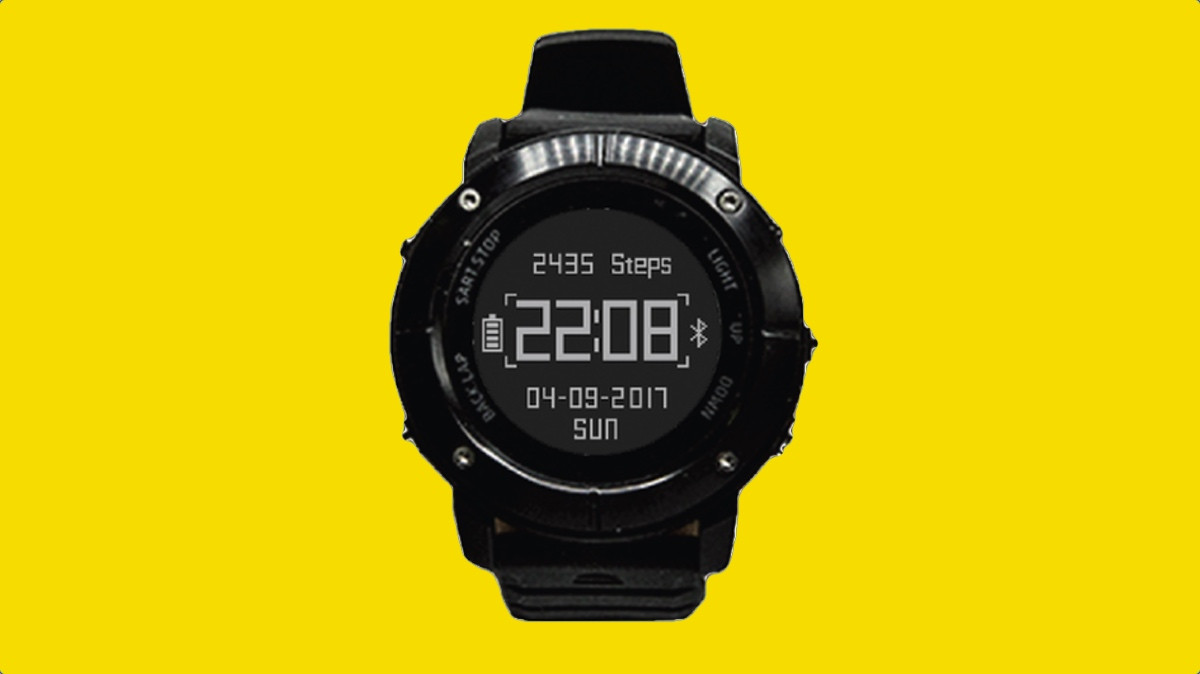 UWear is an all-round outdoor smartwatch for those on a budget