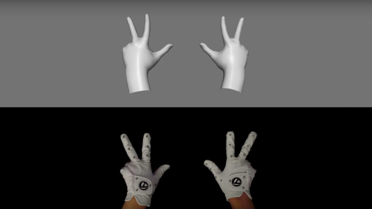 Here's your first look at the Oculus Rift VR gloves in action