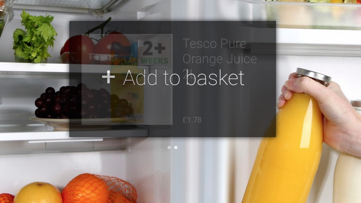 Tesco Grocery Glassware enhances your shopping experience...apparently