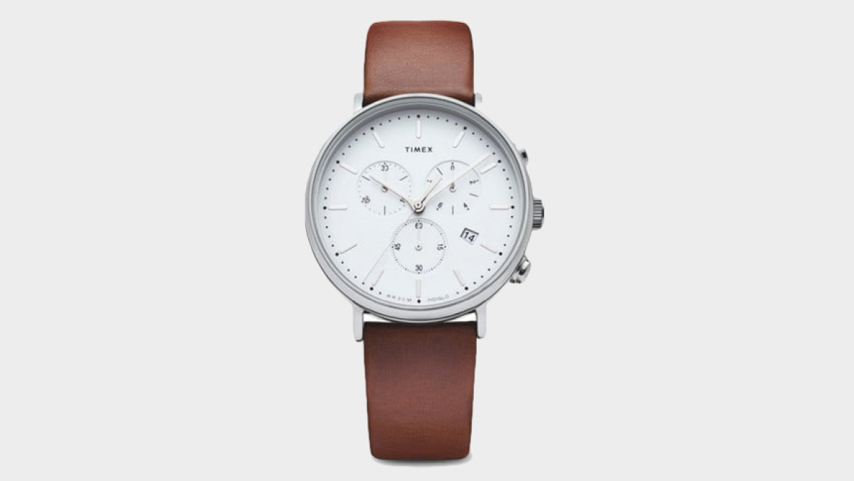 Timex's new analog watch hides a contactless payment chip in its strap
