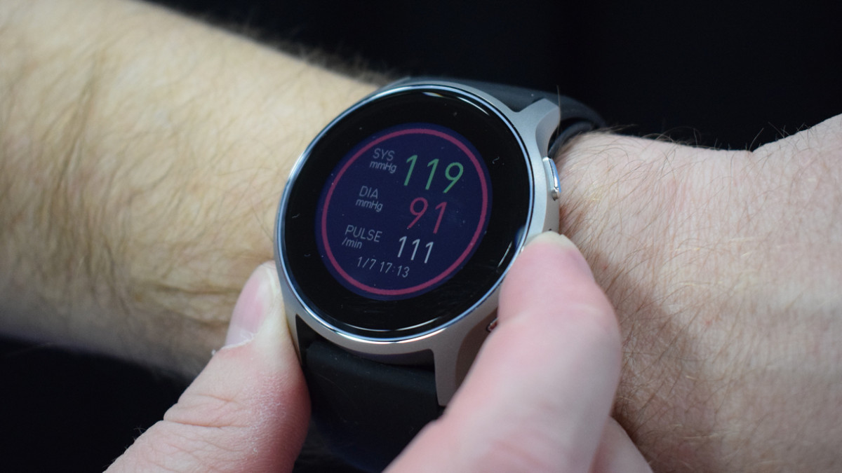 Omron's blood pressure smartwatch will launch later this year