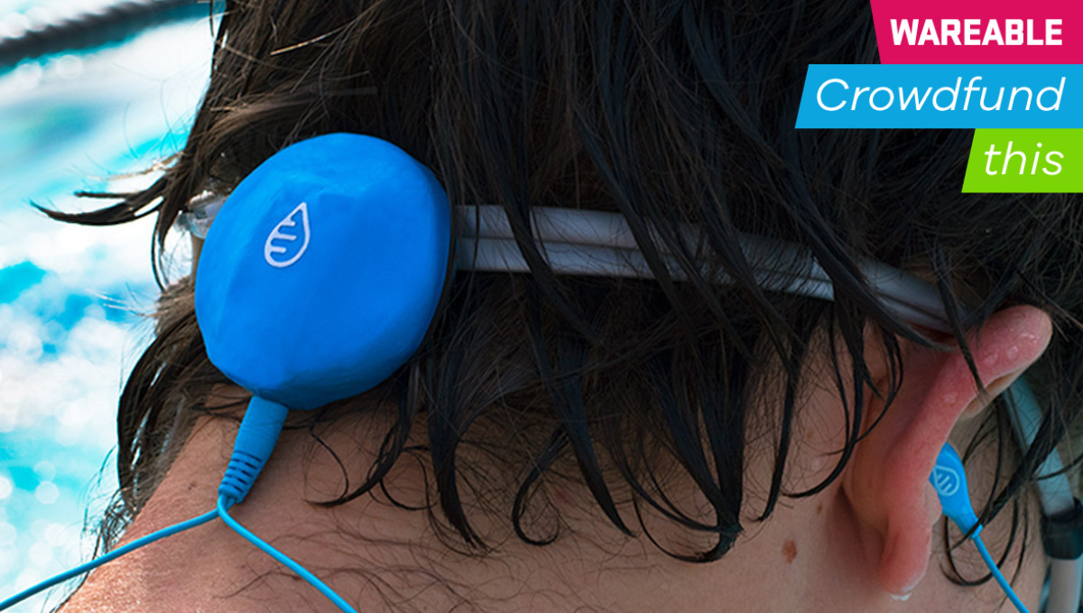 Waterfi's Swimcast lets you wirelessly stream your music underwater